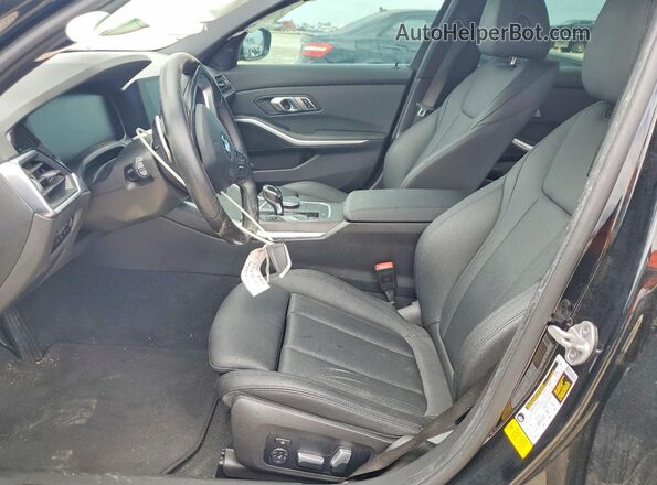 3MW5R1J09M8B59351 2021 BMW 3 SERIES Black Vista interior delantera