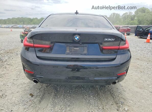 3MW5R1J09M8C09620 2021 BMW 3 SERIES Black Widok z tyłu