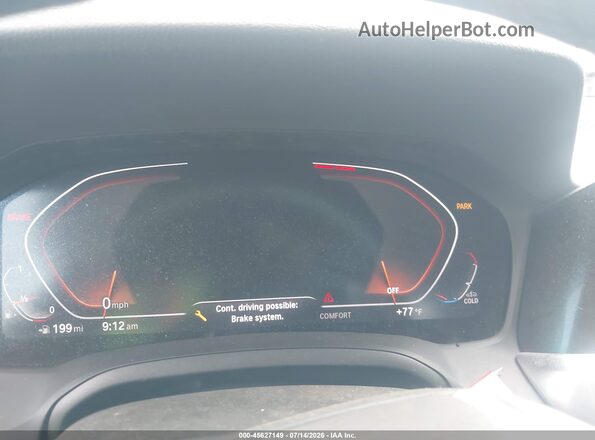 3MW5R1J0XL8B30004 2020 BMW 3 SERIES Black Widok tylnych siedzeń