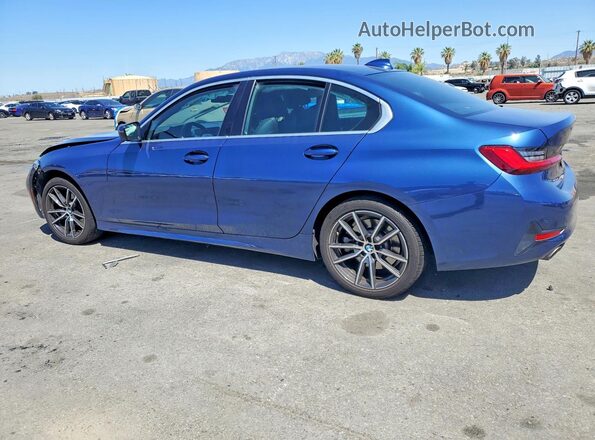 3MW5R1J0XM8B94982 2021 BMW 3 SERIES Blue Rear left
