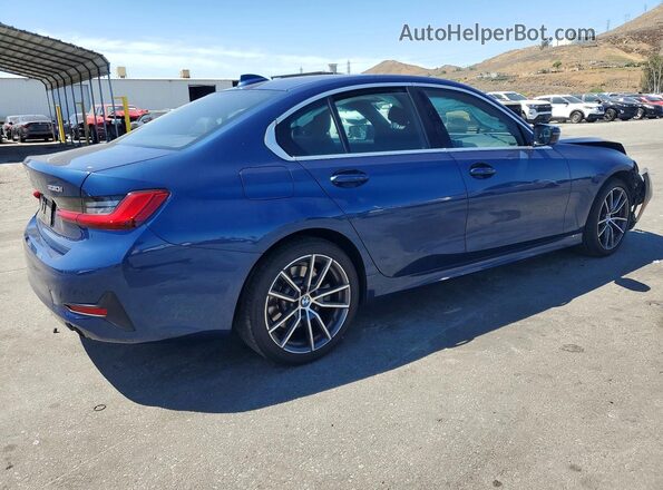 3MW5R1J0XM8B94982 2021 BMW 3 SERIES Blue Rear right