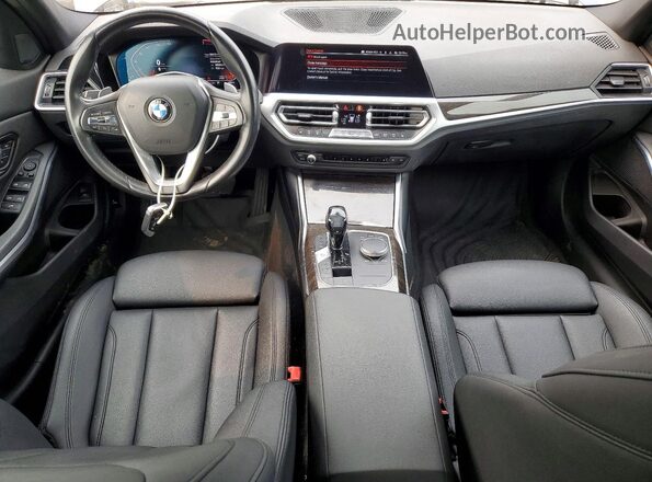3MW5R1J53K8A04092 2019 BMW 3 SERIES Серый Вид панели приборов