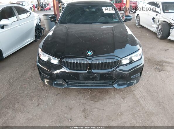 3MW5R1J53K8B03009 2019 BMW 3 SERIES Black Widok z przodu