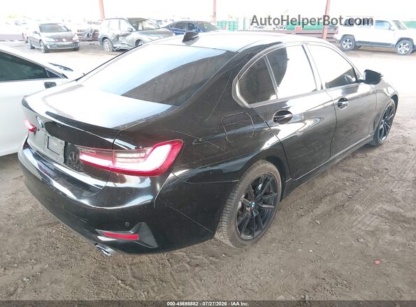3MW5R1J53K8B03009 2019 BMW 3 SERIES Black Tył prawy