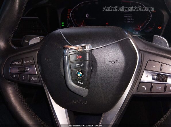 3MW5R1J53K8B03009 2019 BMW 3 SERIES Black Widok deski rozdzielczej
