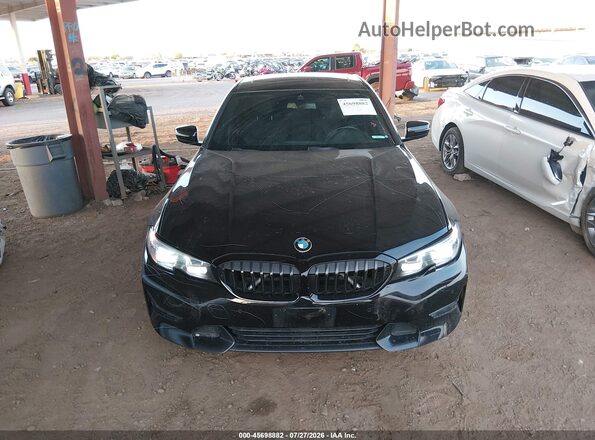 3MW5R1J53K8B03009 2019 BMW 3 SERIES Black Widok zestawu wskaźników