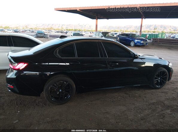 3MW5R1J53K8B03009 2019 BMW 3 SERIES Black Widok wnętrza z tyłu