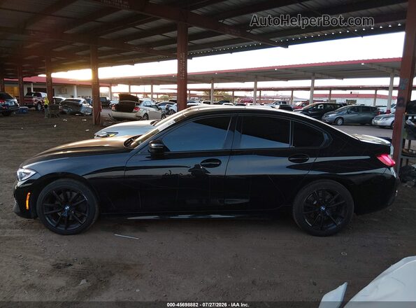 3MW5R1J53K8B03009 2019 BMW 3 SERIES Black Widok wnętrza 360 stopni