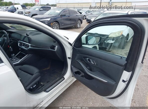 3MW5R7J00L8B03669 2020 BMW 3 SERIES Белый Вид салона спереди
