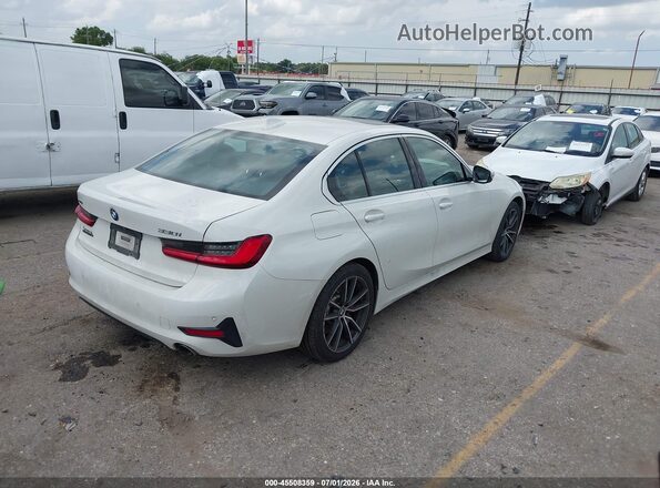 3MW5R7J00L8B03669 2020 BMW 3 SERIES Белый Задняя правая четверть