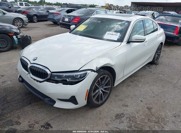 3MW5R7J00L8B03669 2020 BMW 3 SERIES Белый Вид спереди