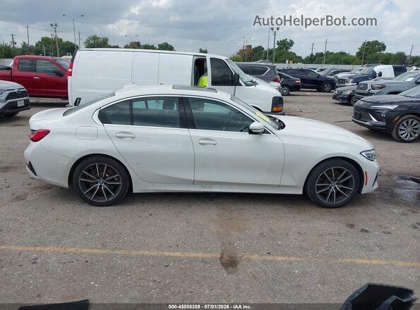 3MW5R7J00L8B03669 2020 BMW 3 SERIES Белый Вид задней части салона