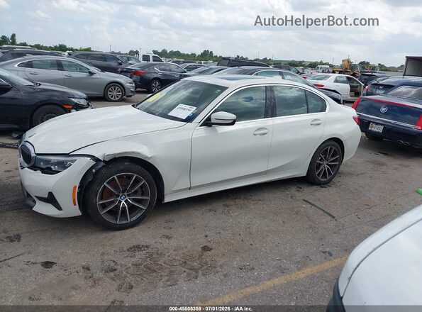 3MW5R7J00L8B03669 2020 BMW 3 SERIES Белый Панорамный вид салона 360°