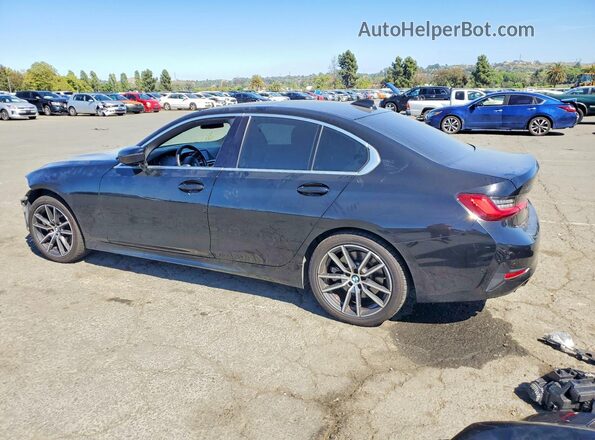 3MW5R7J00L8B22173 2020 BMW 3 SERIES Черный Задняя левая четверть