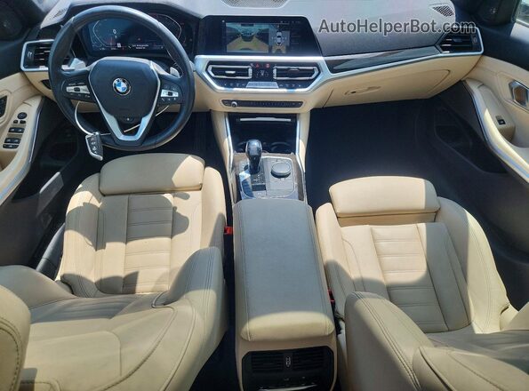 3MW5R7J01L8B35790 2020 BMW 3 SERIES Белый Вид панели приборов