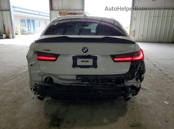 3MW5R7J01L8B43534 2020 BMW 3 SERIES White უკანა ხედი