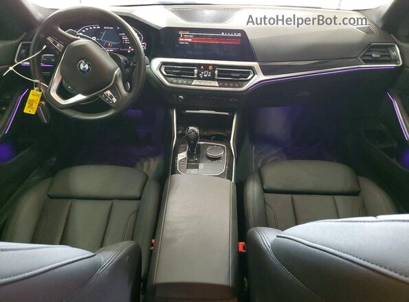 3MW5R7J01L8B43534 2020 BMW 3 SERIES White წინა პანელის ხედი