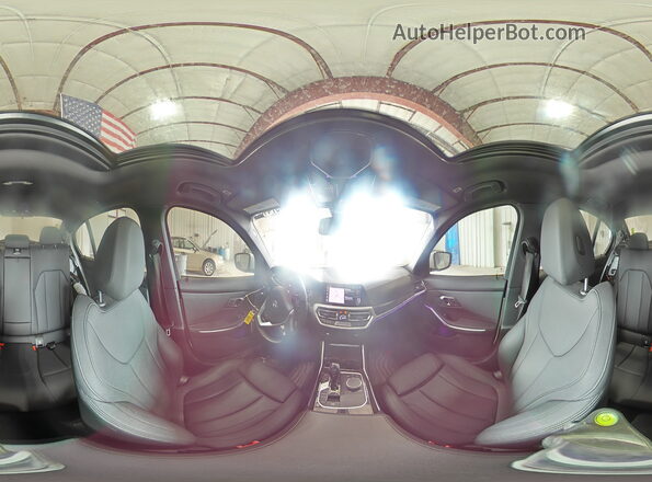 3MW5R7J01L8B43534 2020 BMW 3 SERIES White სალონის 360-გრადუსიანი ხედი