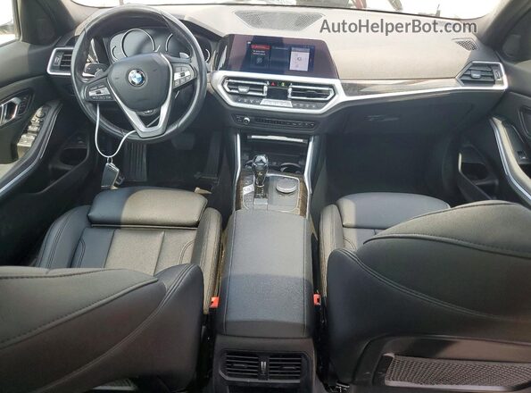 3MW5R7J02L8B06296 2020 BMW 3 SERIES White წინა პანელის ხედი