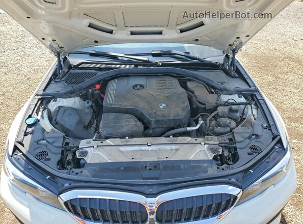 3MW5R7J02L8B06296 2020 BMW 3 SERIES White უკანა სალონის ხედი
