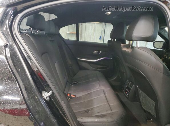 3MW5R7J02L8B06668 2020 BMW 3 SERIES Черный Вид задних сидений