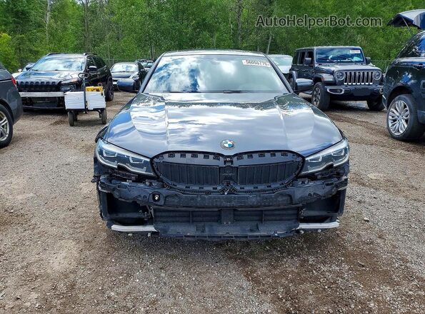 3MW5R7J02L8B07724 2020 BMW 3 SERIES Charcoal Front view