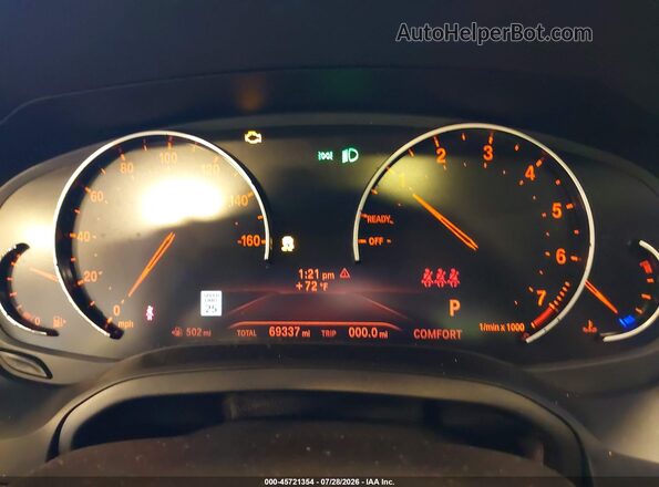 3MW5R7J02L8B11479 2020 BMW 3 SERIES Gray Vista de los asientos traseros