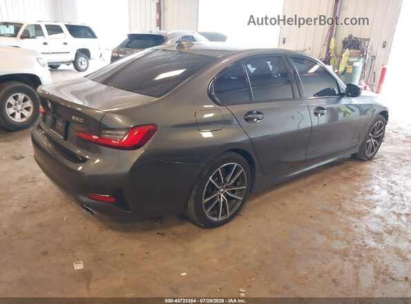 3MW5R7J02L8B11479 2020 BMW 3 SERIES Gray Trasero derecho
