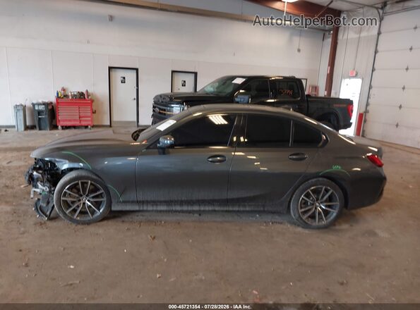 3MW5R7J02L8B11479 2020 BMW 3 SERIES Gray Vista interior de 360 grados