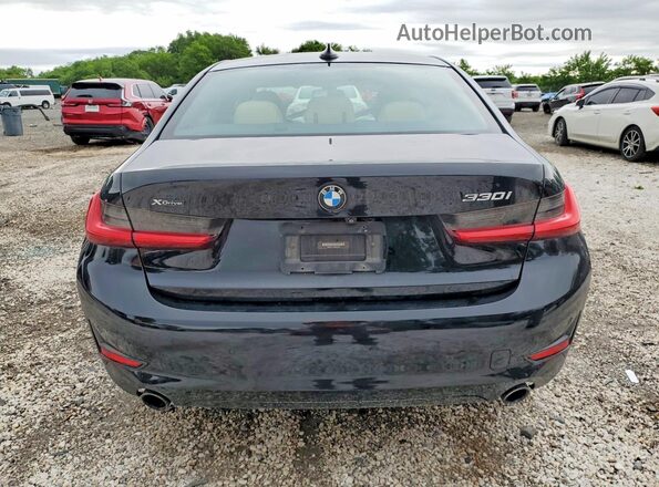 3MW5R7J02L8B24054 2020 BMW 3 SERIES Black Հետևի տեսք