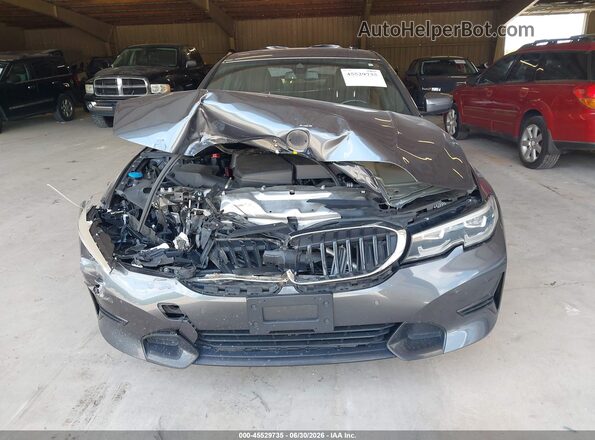 3MW5R7J02L8B26127 2020 BMW 3 SERIES Серый Вид спереди