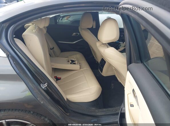 3MW5R7J02M8B90525 2021 BMW 3 SERIES Black VIN sticker view