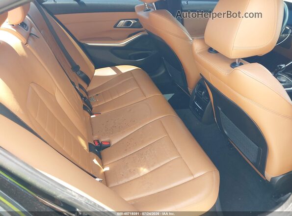 3MW5R7J02M8C21790 2021 BMW 3 SERIES Black VIN կոդի պիտակի տեսք