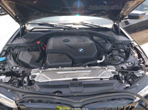 3MW5R7J02M8C21790 2021 BMW 3 SERIES Black Հետևի տեսք