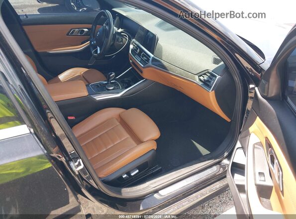 3MW5R7J02M8C21790 2021 BMW 3 SERIES Black Սալոնի դիմացի տեսք