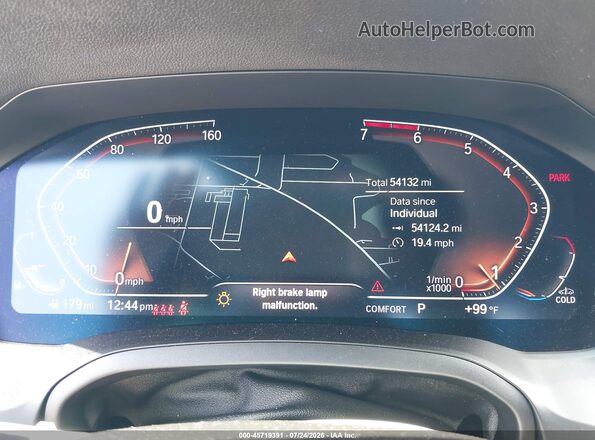 3MW5R7J02M8C21790 2021 BMW 3 SERIES Black Հետևի նստատեղերի տեսք