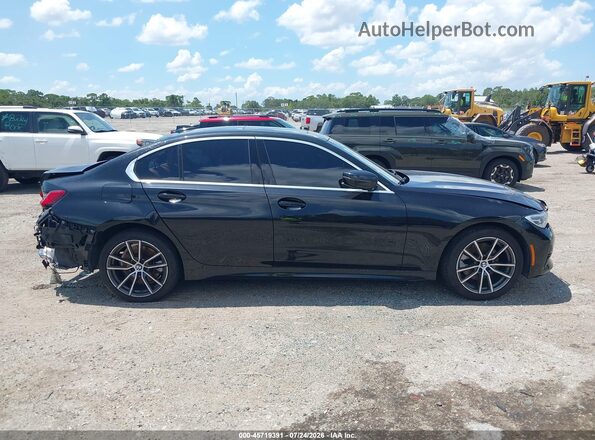 3MW5R7J02M8C21790 2021 BMW 3 SERIES Black Սալոնի հետևի տեսք
