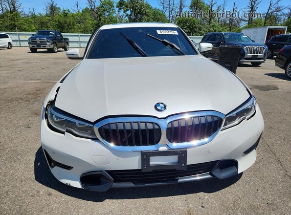 3MW5R7J02N8C53222 2022 BMW 3 SERIES Белый Вид спереди