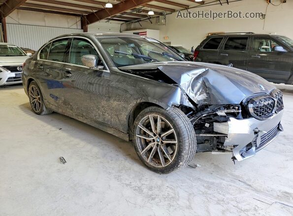 3MW5R7J03L8B25262 2020 BMW 3 SERIES Gray Przód prawy