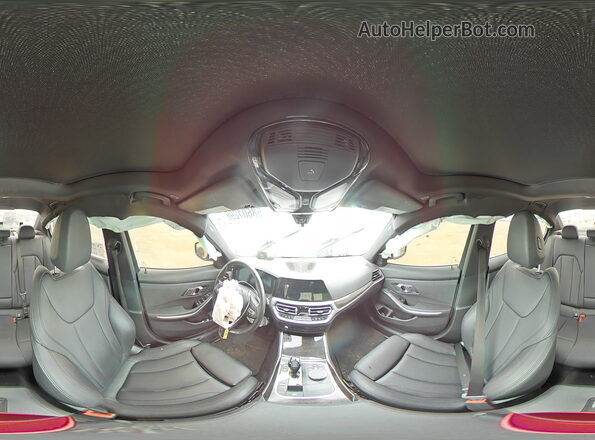3MW5R7J03L8B25312 2020 BMW 3 SERIES Белый Вид наклейки с VIN-кодом