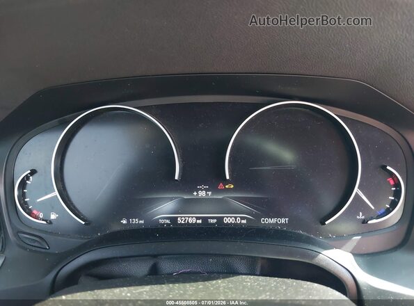 3MW5R7J03L8B29814 2020 BMW 3 SERIES Blue Rear seats view