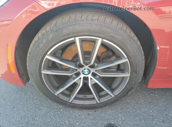 3MW5R7J03M8B60160 2021 BMW 3 SERIES Red 