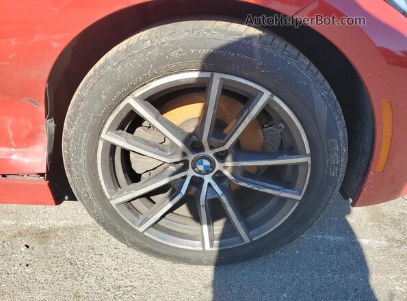 3MW5R7J03M8B60160 2021 BMW 3 SERIES Red 