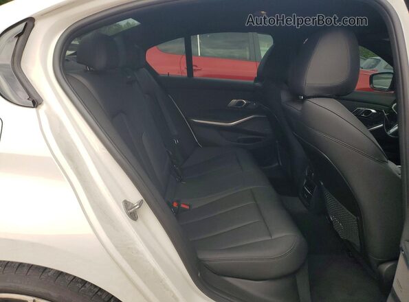 3MW5R7J03M8B74947 2021 BMW 3 SERIES White Հետևի նստատեղերի տեսք