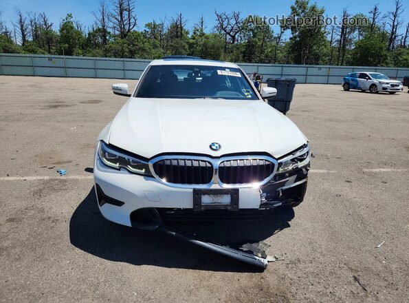 3MW5R7J04L8B08325 2020 BMW 3 SERIES White Դիմացի տեսք