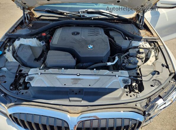 3MW5R7J04L8B08325 2020 BMW 3 SERIES White Շարժիչի բաժամունքի տեսք