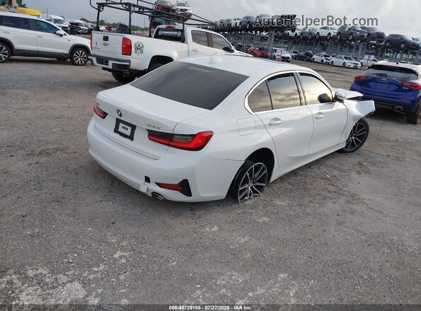 3MW5R7J04L8B25870 2020 BMW 3 SERIES White Задня права чверть