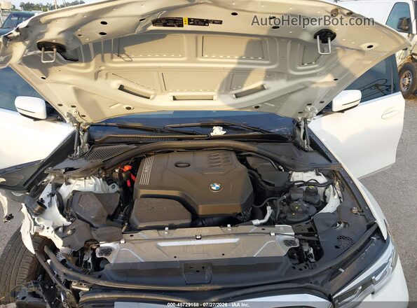 3MW5R7J04L8B25870 2020 BMW 3 SERIES White Вид ззаду