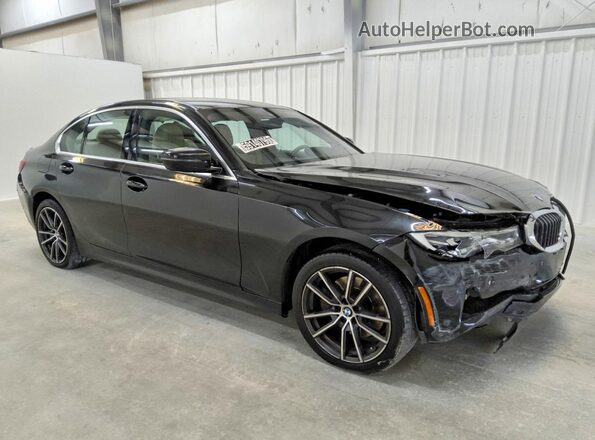 3MW5R7J04M8C12363 2021 BMW 3 SERIES Black Delantero derecho