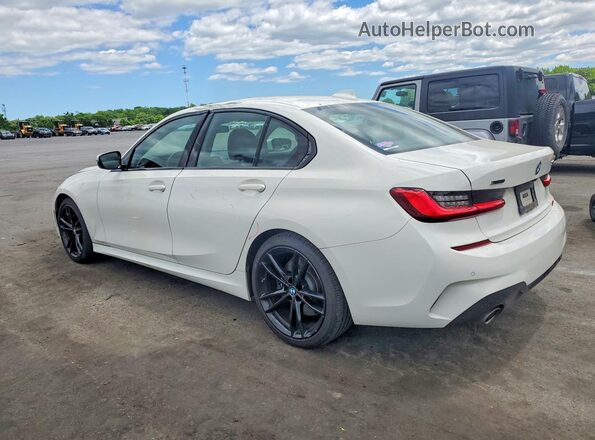 3MW5R7J05L8B22847 2020 BMW 3 SERIES White Trasero izquierdo